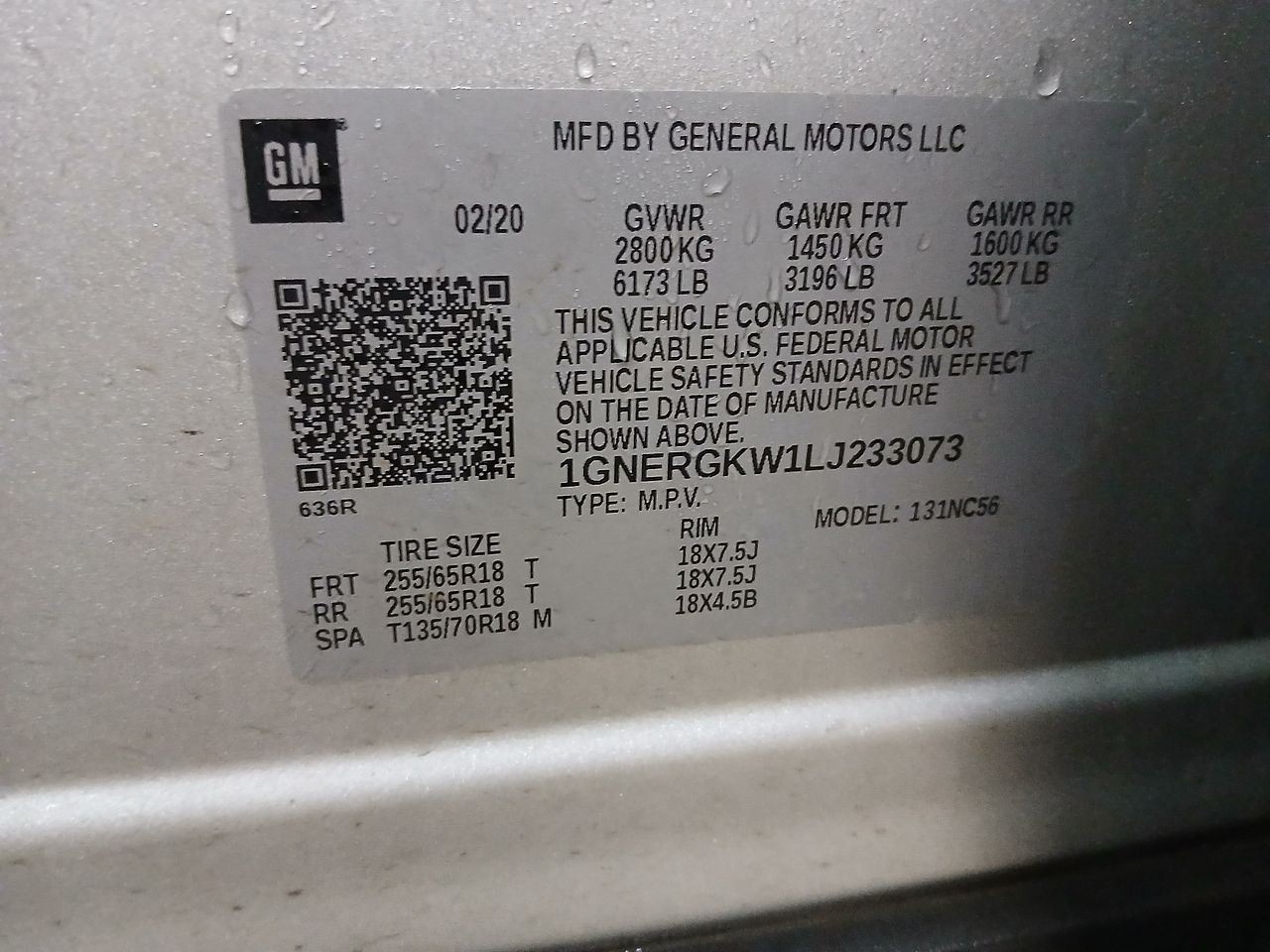 Info-GPS-TV Screen Classic Style S Or VIN T Dash Fits 20-24 TRAVERSE 3141559