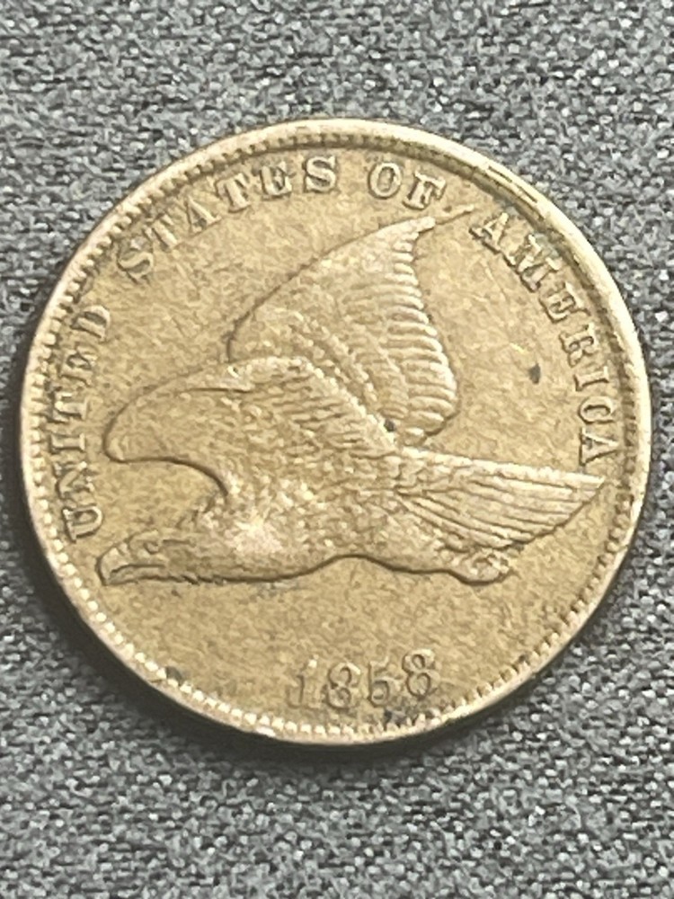 1858 FLYING EAGLE CENT (#146)