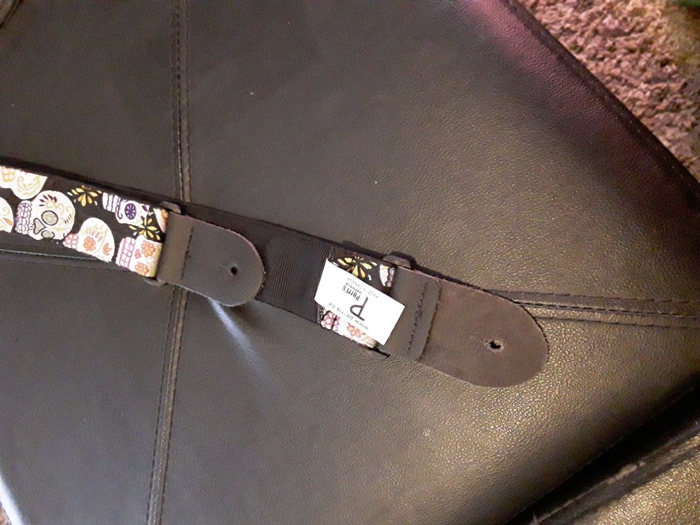 Suger Skull Guitar Strap