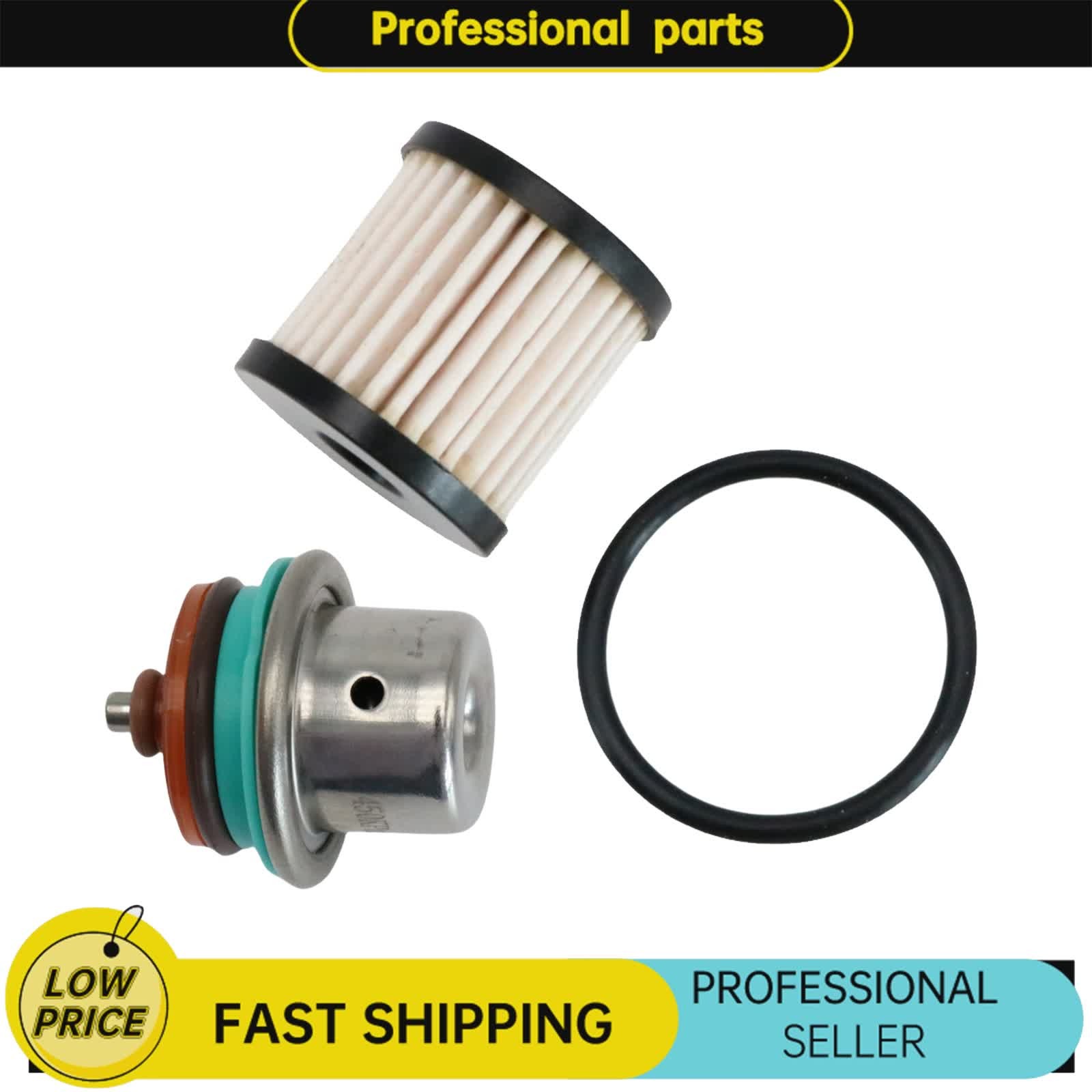 NEW Fuel Pressure Regulator+Filter For Harley Davidson Softail Street Glide Dyna