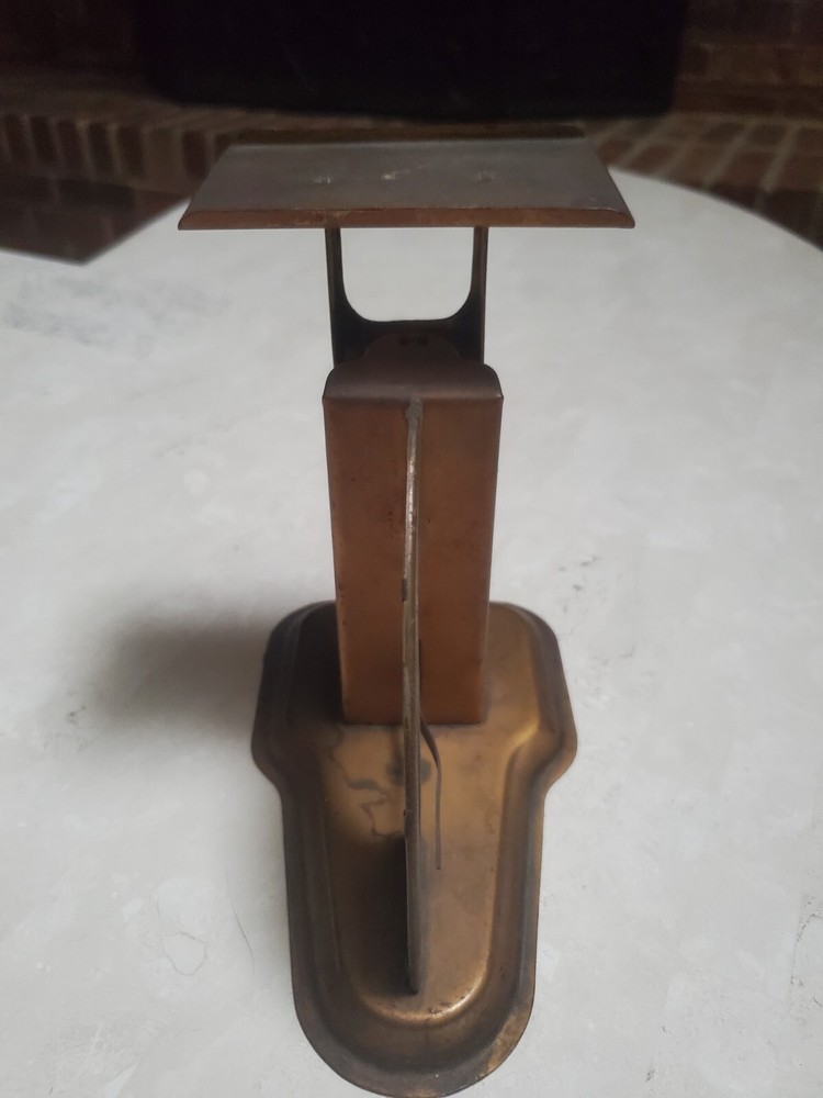 Vintage Metal Liberty Postal Scale