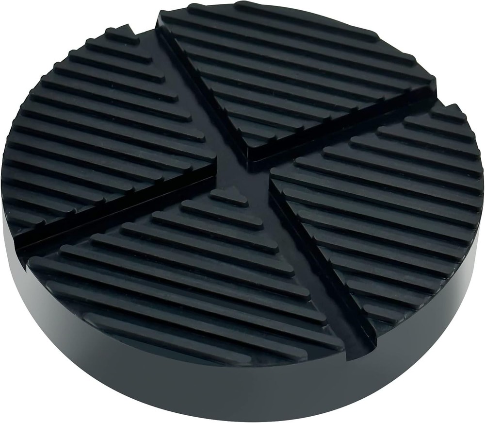 Slotted Design Jack Pad Adapter - Protect Vehicle Frame with Durable Rubber