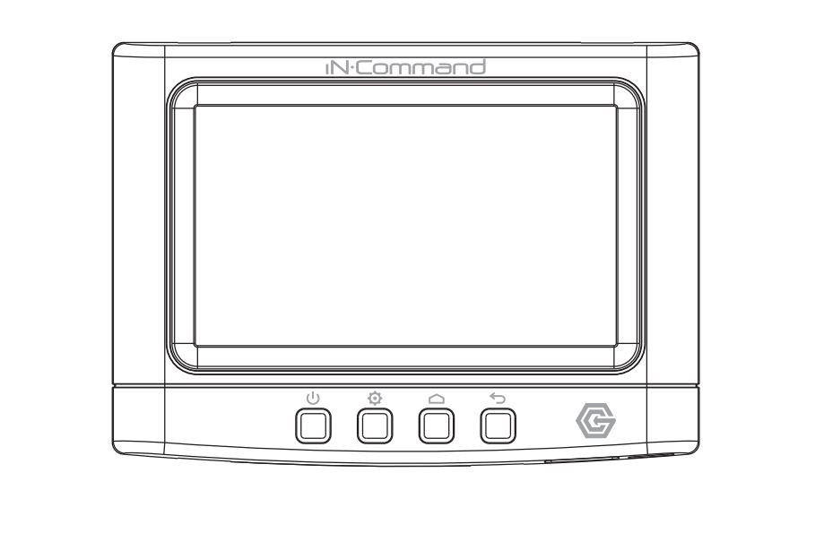 ASA NCSP35DC 4.3' In-Command Disp.Commander