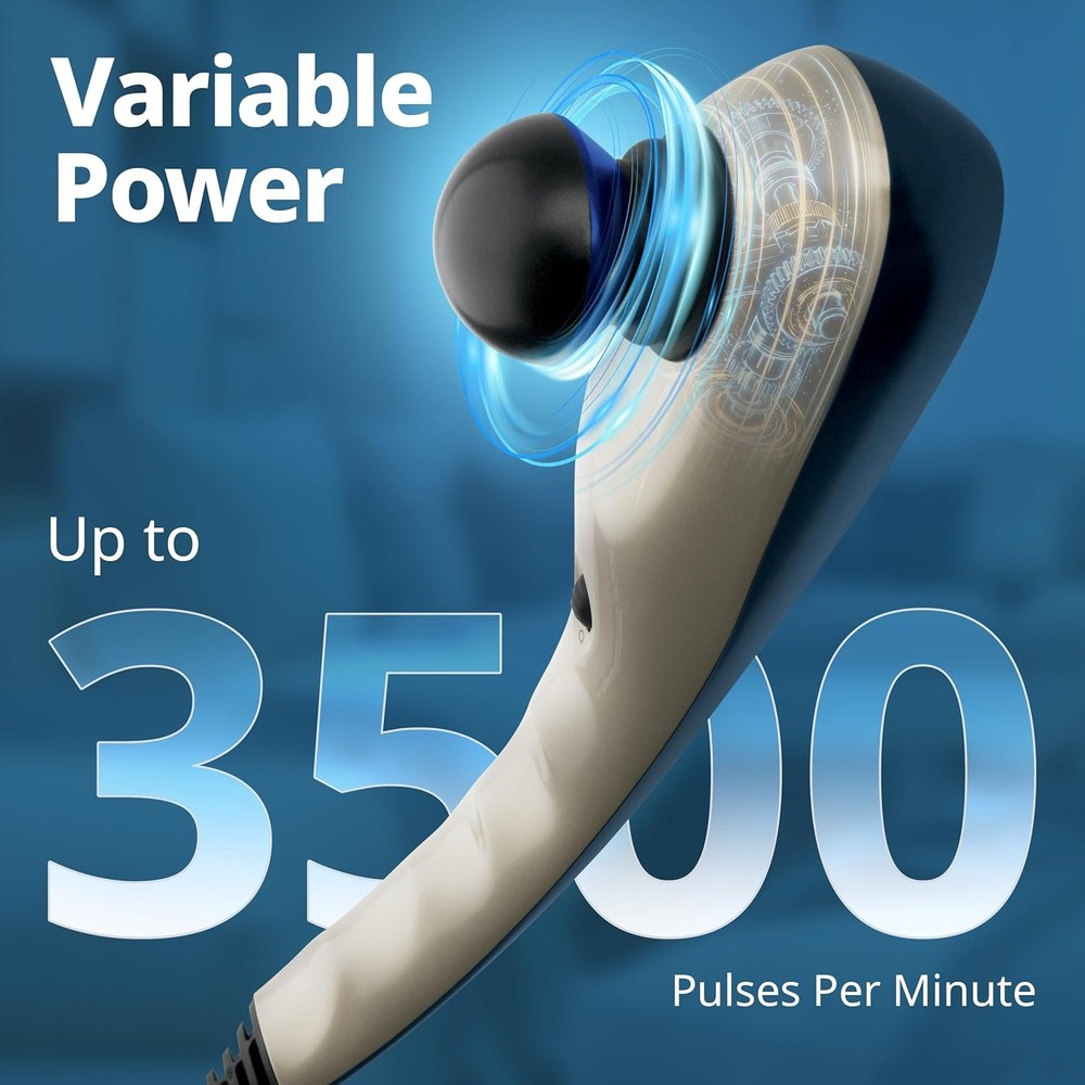 Wahl Deep Tissue Corded Handheld Percussion Massager