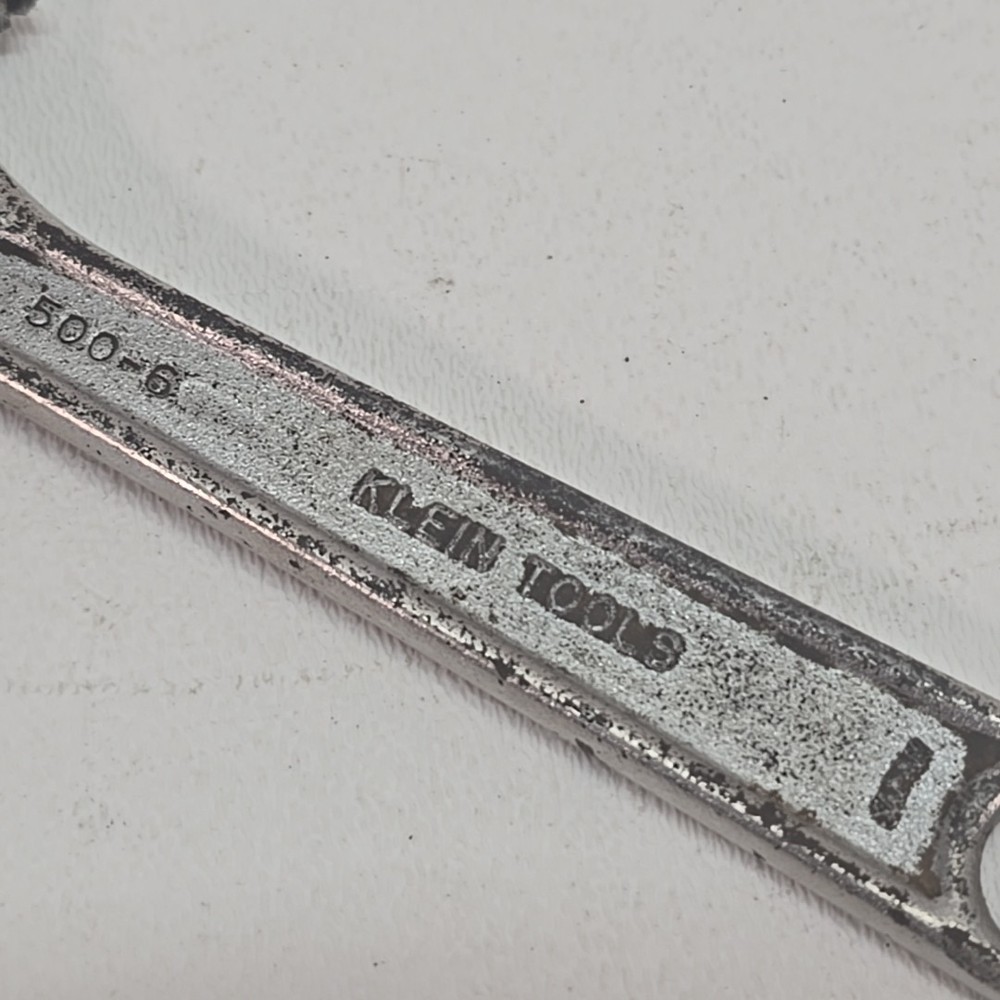 Klein Tools #500-6 Adjustable Wrench 6"
