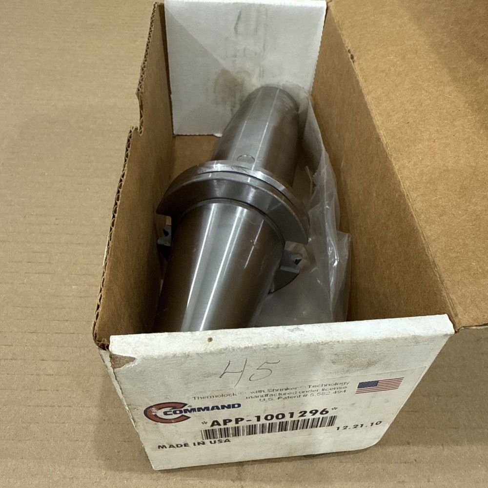 COMMAND CAT45 1” Shrink Fit Tool Holder APP-1001296 6” Projection