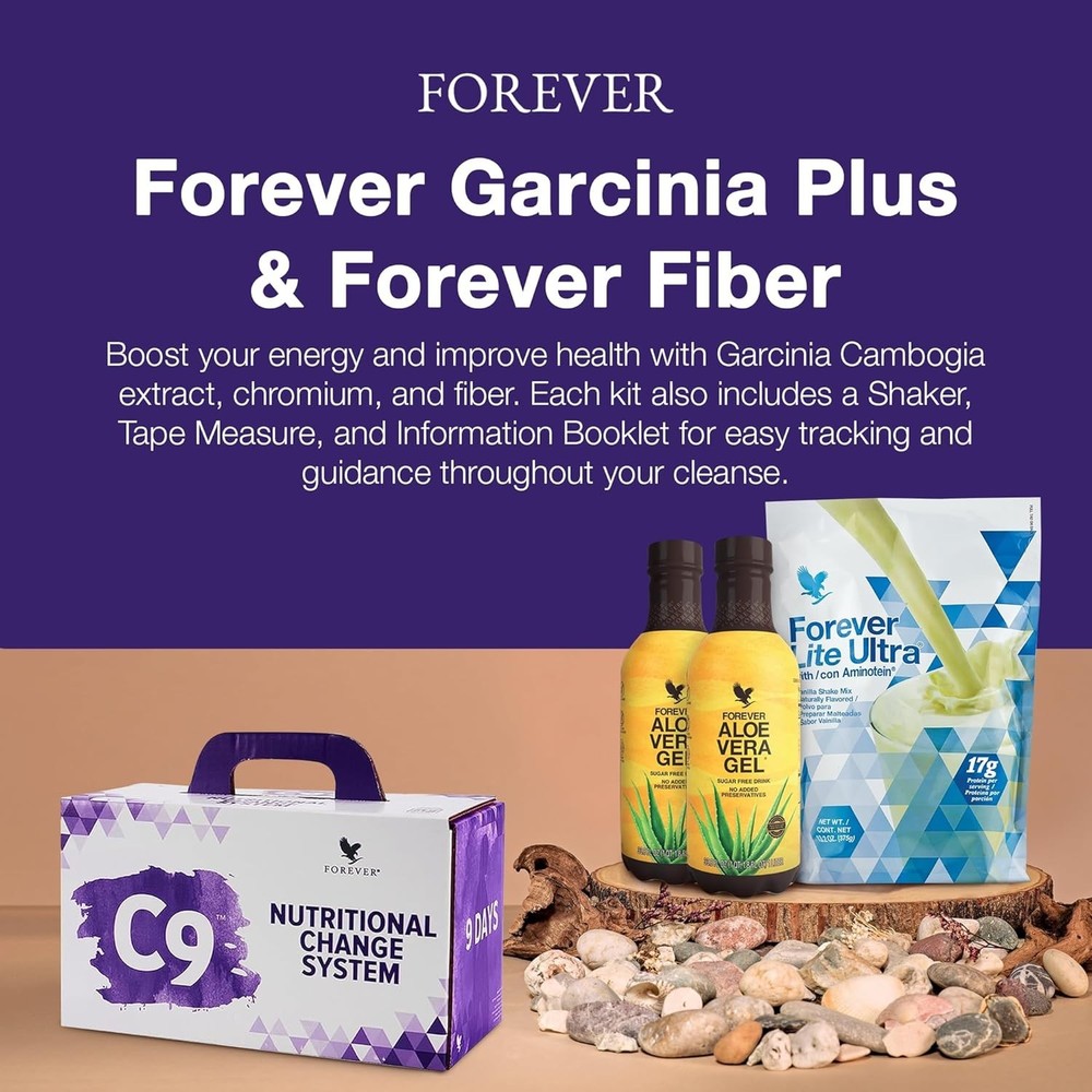 Forever Living C9 Nutritional Change System Detox Weight Loss Program Vanilla