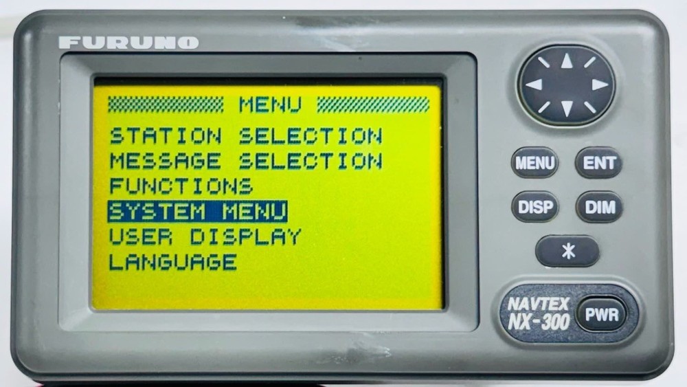 Furuno NX-300 Paperless Navtex Receiver Display