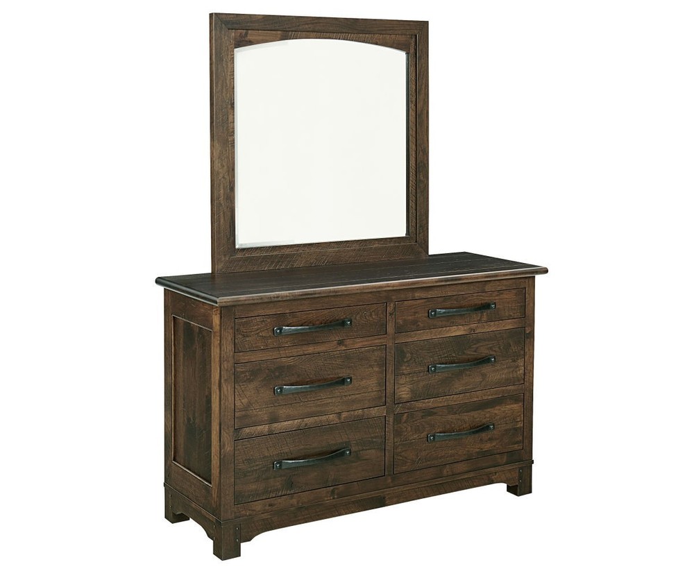 Solid Wood Farmhouse Panel Bedroom Set Queen King