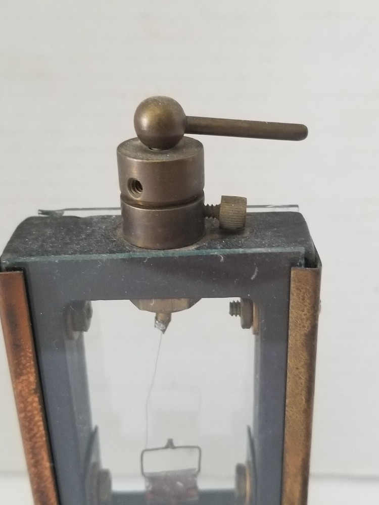 Antique Measuring Instrument L.E. Knott Apparatus Co. Galvanometer