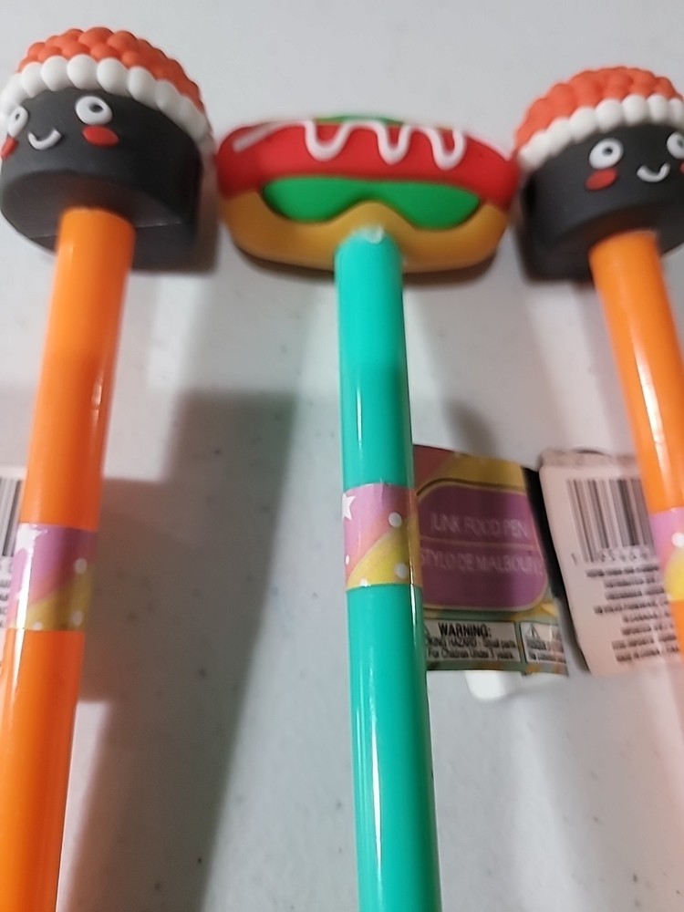 3 X Junk Food Pens