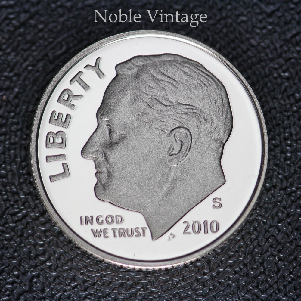 2010 S Proof Roosevelt Dime - From a Clad Proof Set