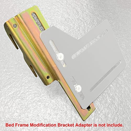 2 Pcs 711 Bed Frame Bolt On to Hook On Conversion Brackets for 2 Pieces