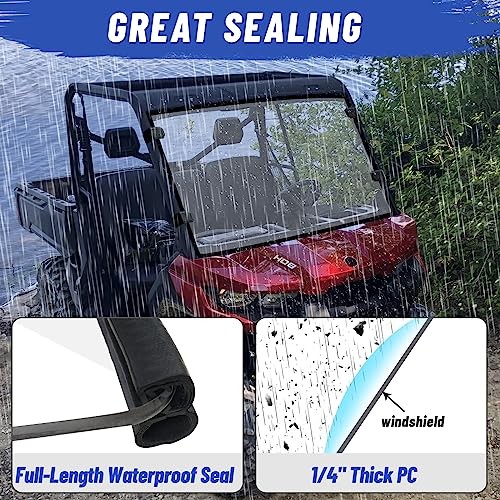 Scratch-Resistant Defender Windshield - UV-proof Full Front Windshield
