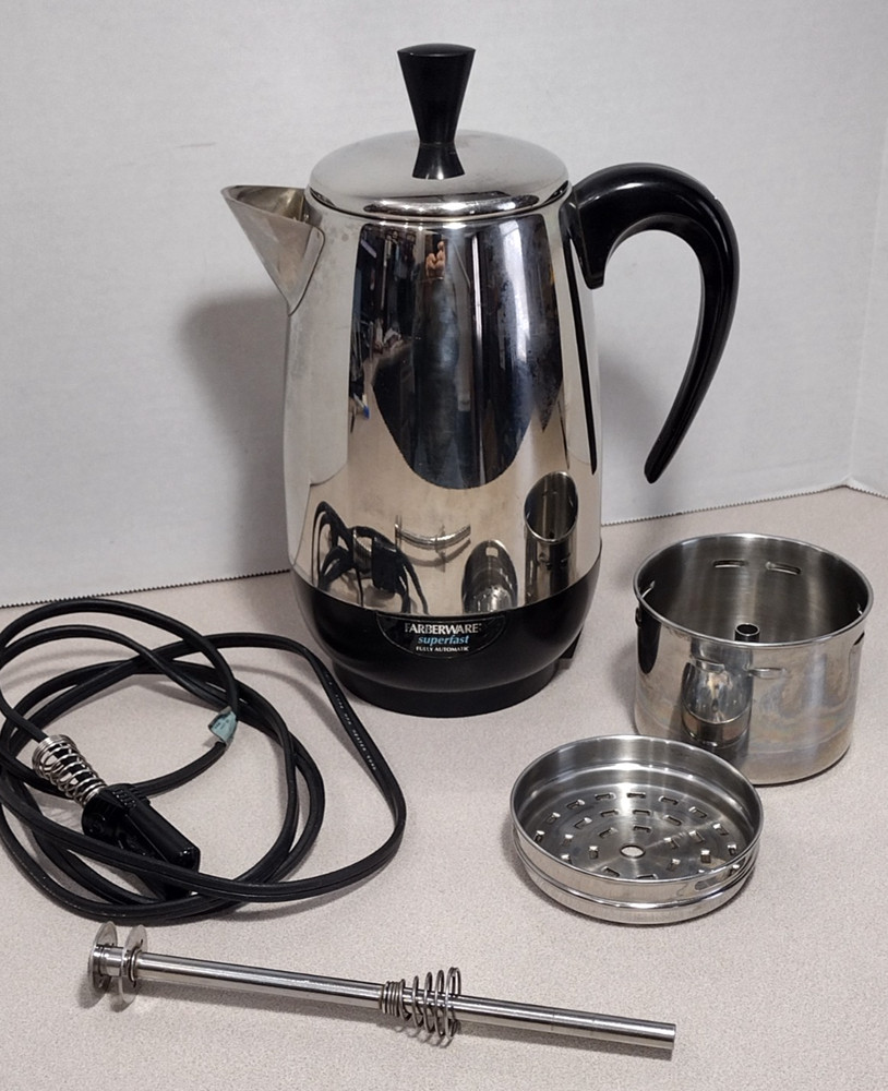 Farberware Superfast Automatic Percolator 8 Cup Coffee Maker FCP-280 Tested