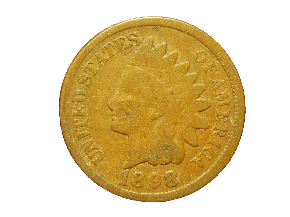 1898  INDIAN  HEAD  CENT #24