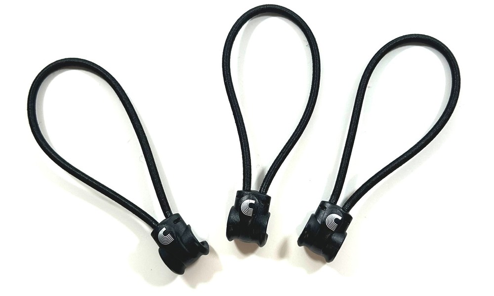 D'Addario Elastic Cable Ties 3 Pack Cabletie Keep Your Cables Organized
