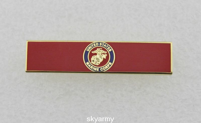 Uniform Citation Bar  USMC Citation Bar Lapel pin
