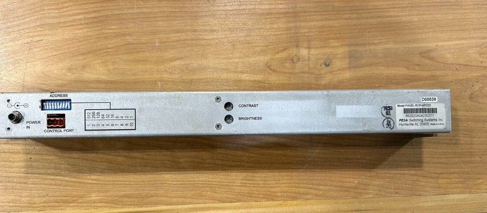 Pesa RCP-MP32D 32 Key Multi Programmable Control Panel for Video Routers