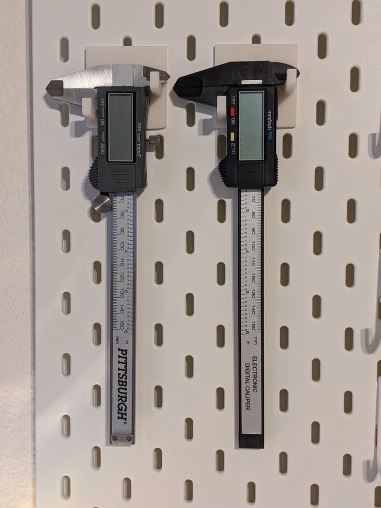Caliper Holder for IKEA Skadis Pegboard - Workshop Tool Storage Organization Wal