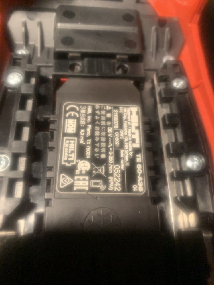 hilti te 60-a36 New