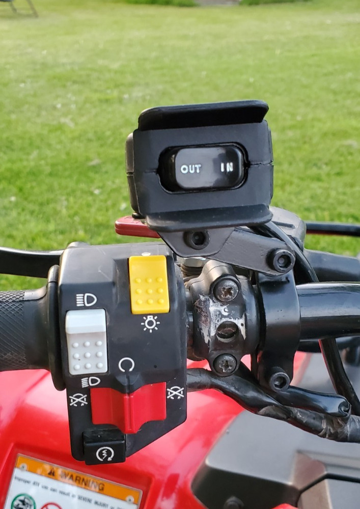 Heavy Duty Handlebar Winch Rocker Switch Control Warn for ATV UTV Replacement