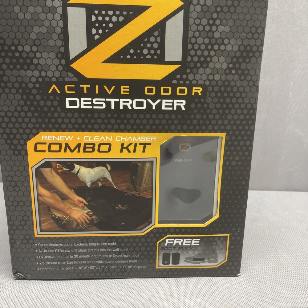 Active Odor Destroyer Black Deodorizer Combo Kit