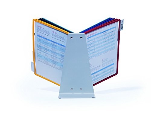 Desktop Reference System, 10 Double-Sided Panels, Letter 10-Panel Assorted
