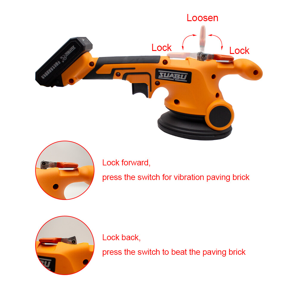 Electric Wireless Tile Vibrator Leveling Machine Ceramic Tile Floor Laying Tools