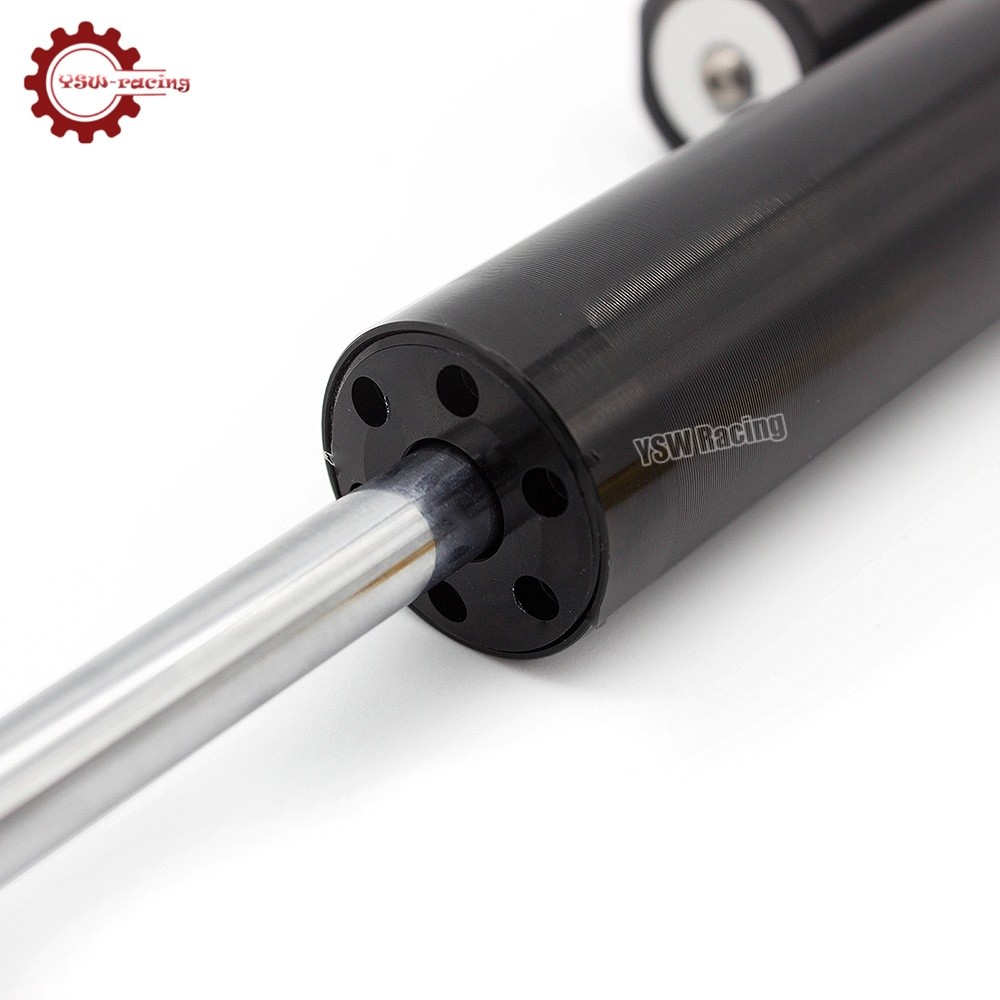 Universal Motorcycle CNC Adjustable Steering Damper Stabilizer Top Black&Gold US