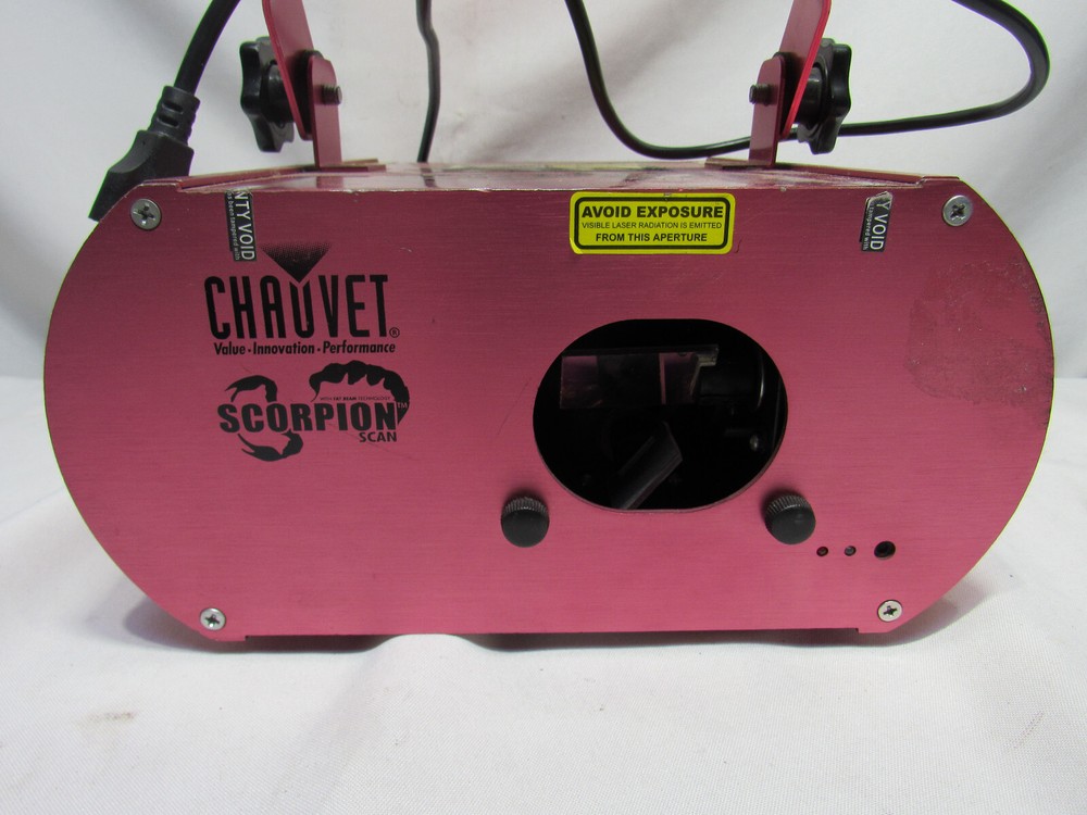 CHAUVET SCORPION SCAN DJ LIGHT - green multi pattern laser