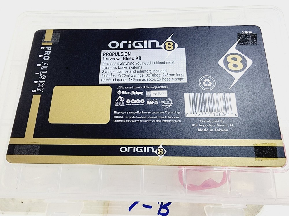 Origin8 13634 Propulsion Universal Bleed Kit