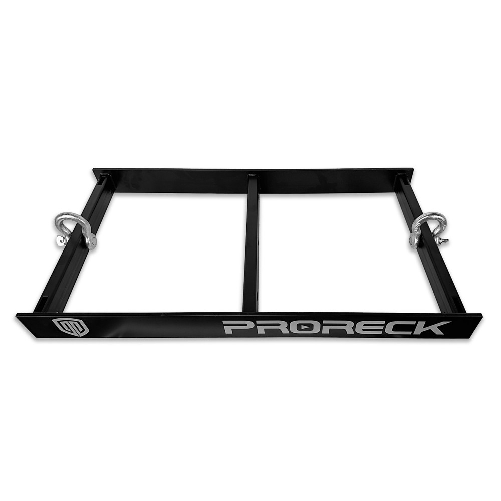 PRORECK Dual 8'' Powered Array Speakers Full Range 4000W P.M.P.O with Fly Frame