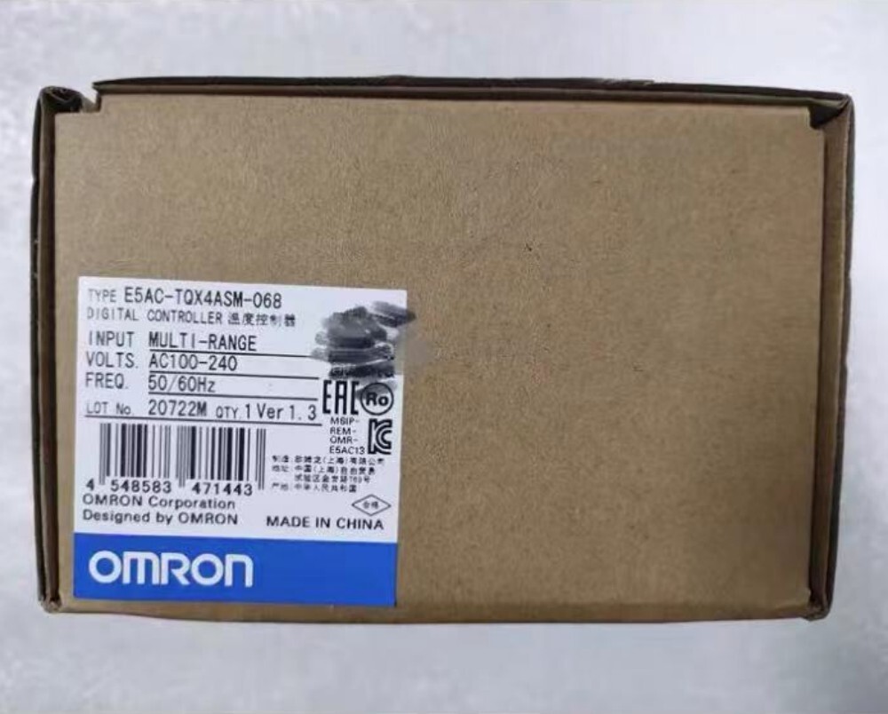 1pcs OMRON E5AC-TQX4ASM-068 Digital Temperature Controller AC100-240