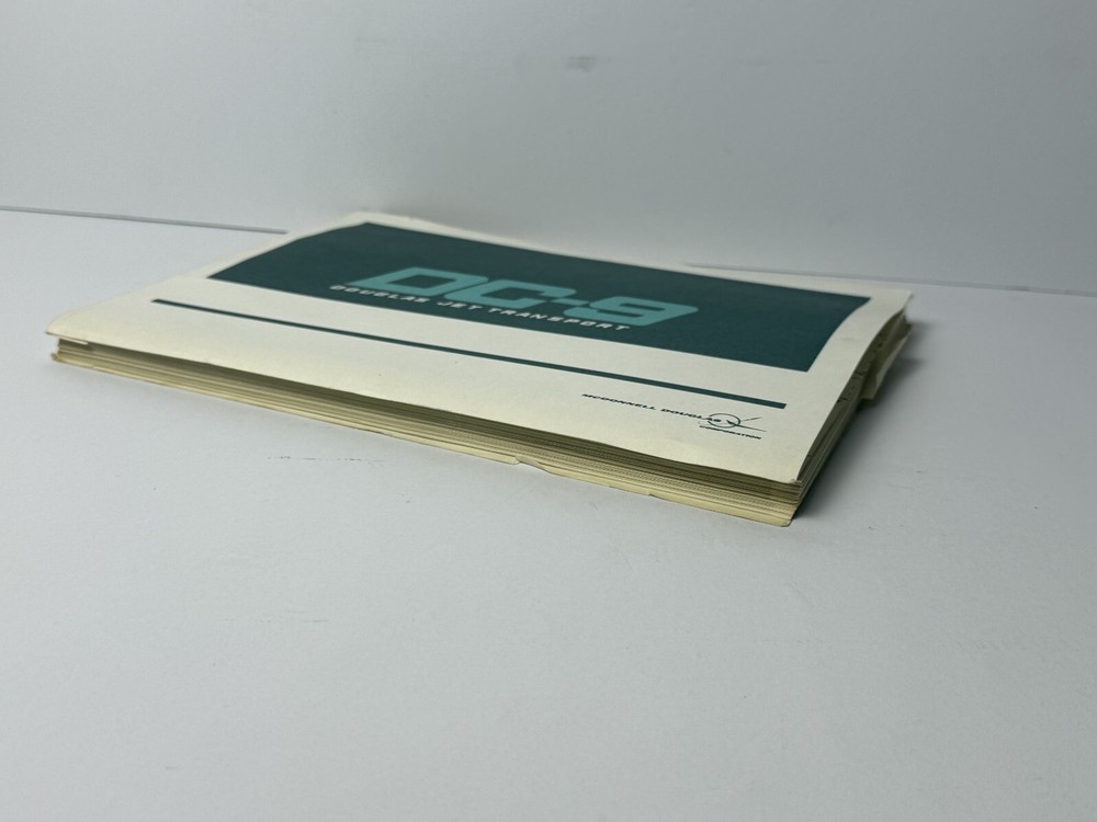 1981 McDonnell Douglas DC-9 Maintenance Planning Info. Access Doors/Data Sheet