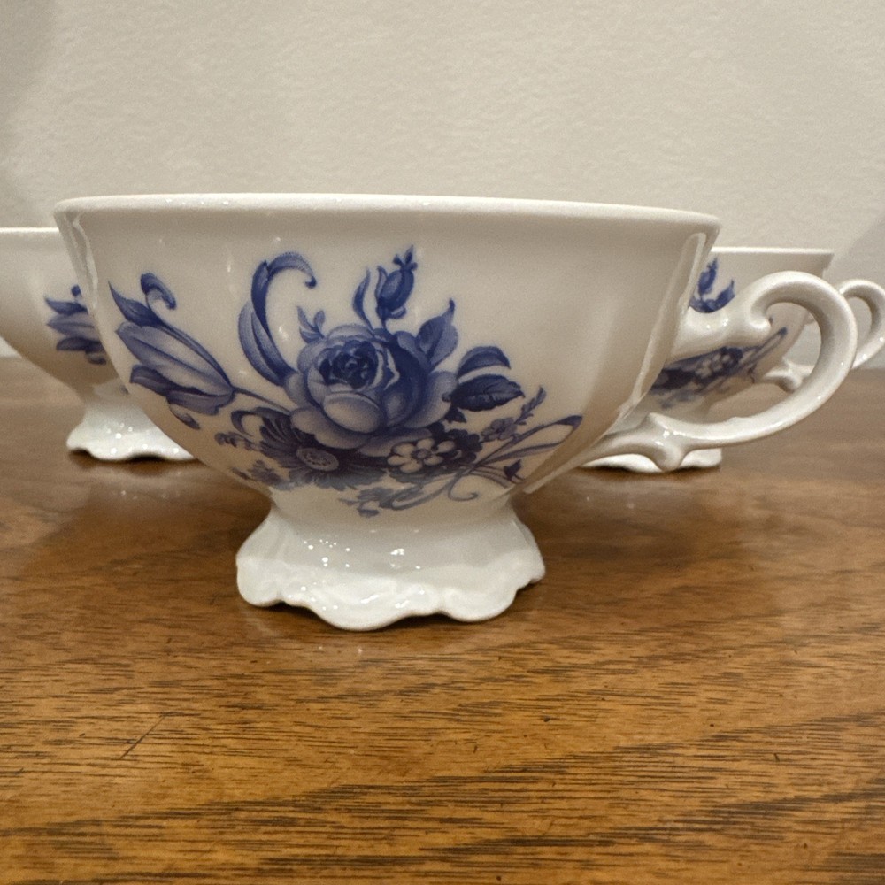 Mitterteich Meissen Blue Tea Cup - 5