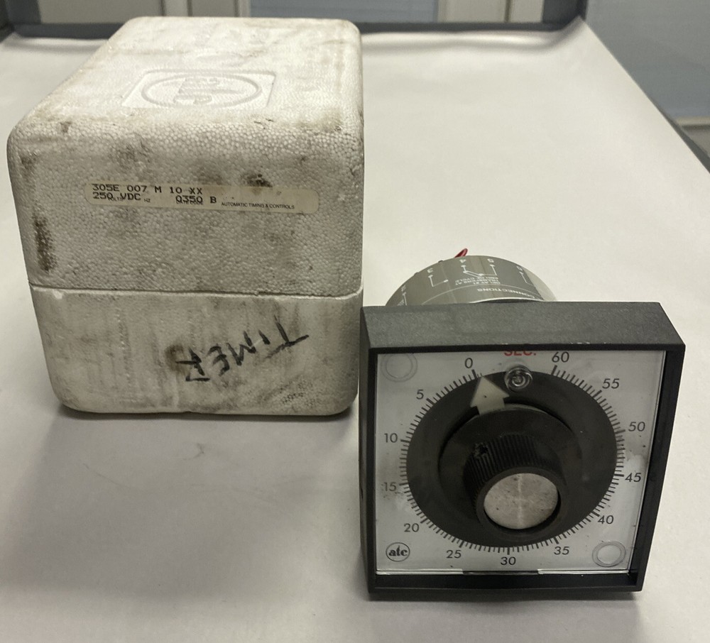 ATC,305E007M10XX,TIMER MODULE 0-60 SEC