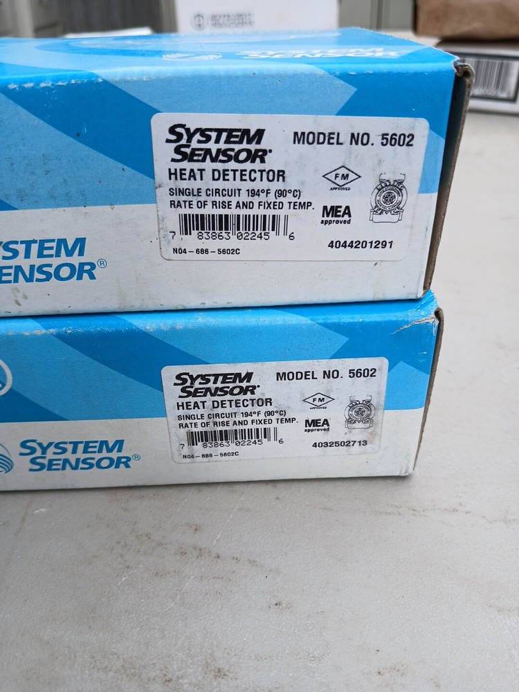 SYSTEM SENSOR 5600 SERIES HEAT DETECTOR, Brand New