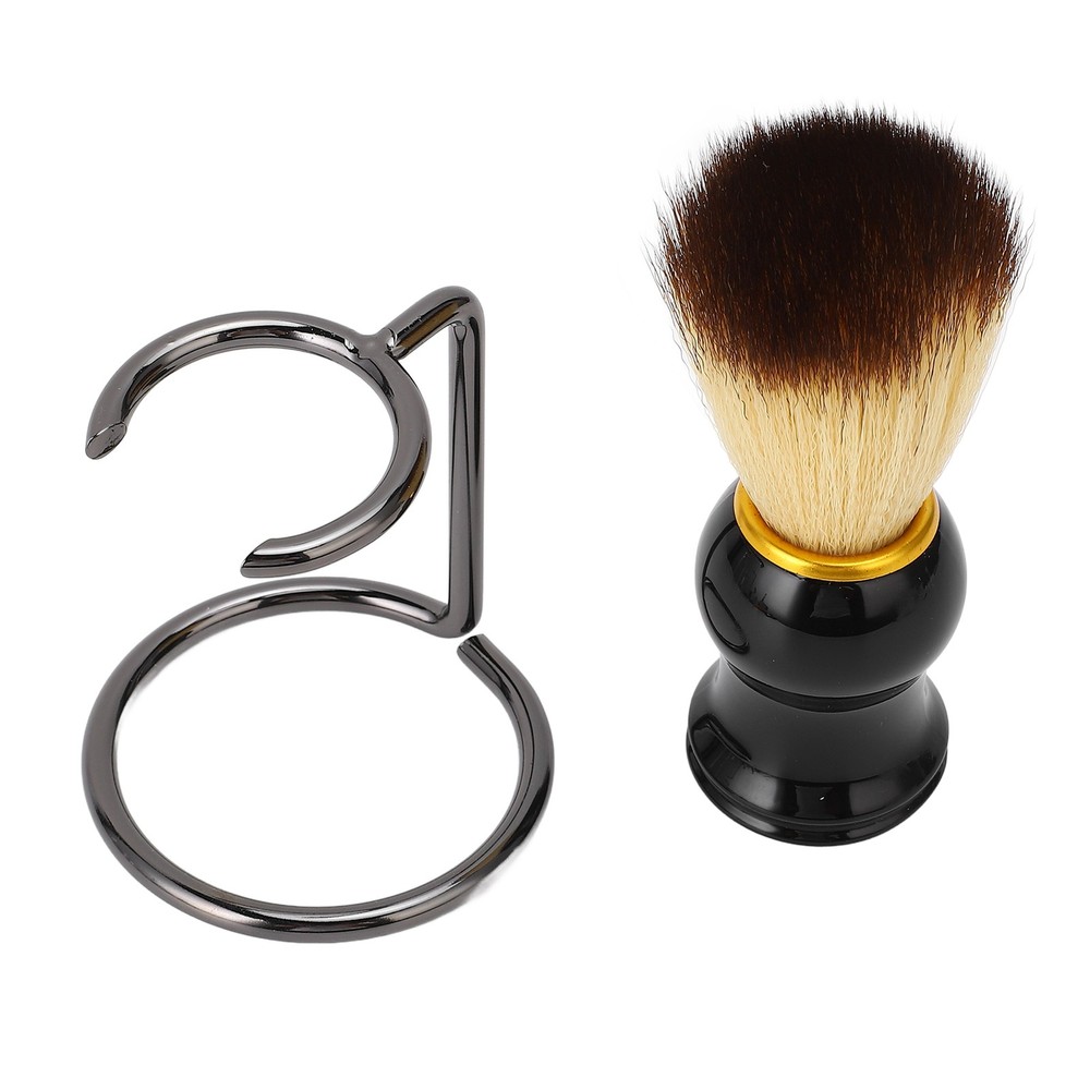 Curved Handle Shaving Brush Set For Comfortable Shaving Experience