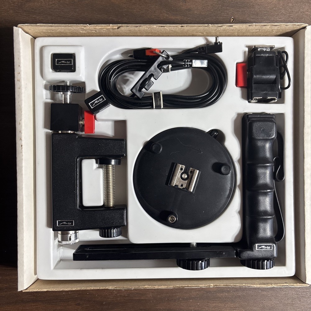 METZ Mecablitz Accessory Flash Kit Vintage Camera Mount