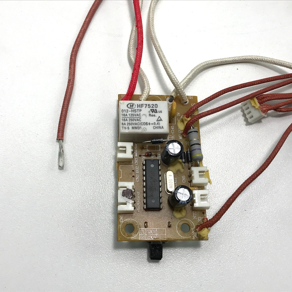 Cuisinart Griddler GR-4N(TK) GR-4N PCB CIRCUIT BOARD & SWITCHES for Dial Knobs