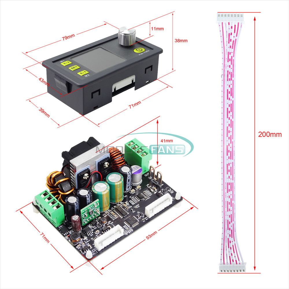 Digital Buck-boost Converter Constant Voltage Current Programmable Control Power
