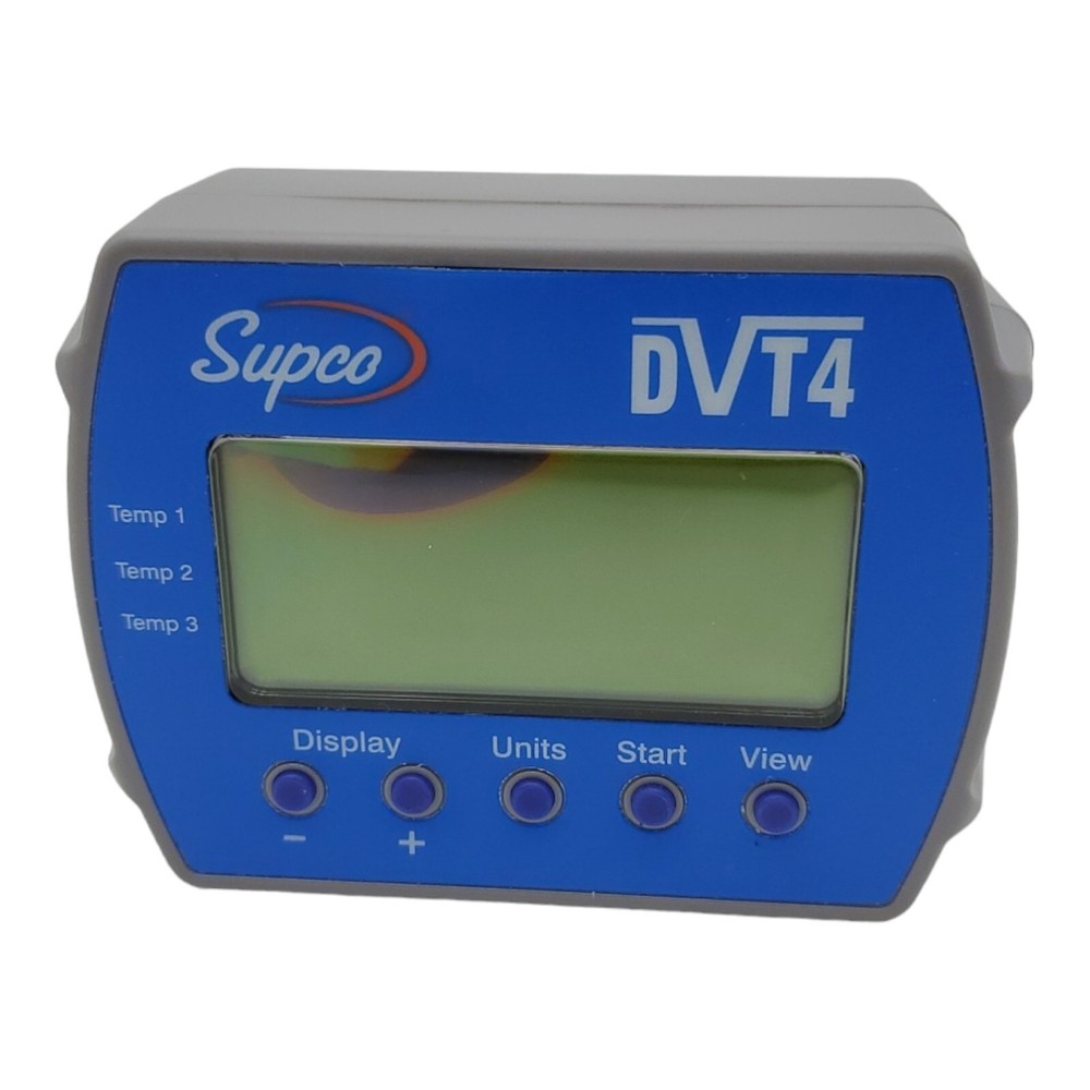Supco DVT4 DataView 4-Channel Temperature Data Logger *READ* PARTS *
