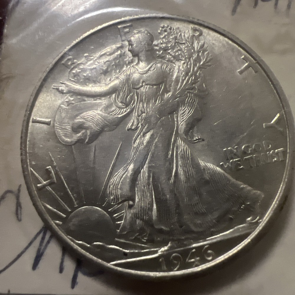 1946 s Walking Liberty Half Dollar