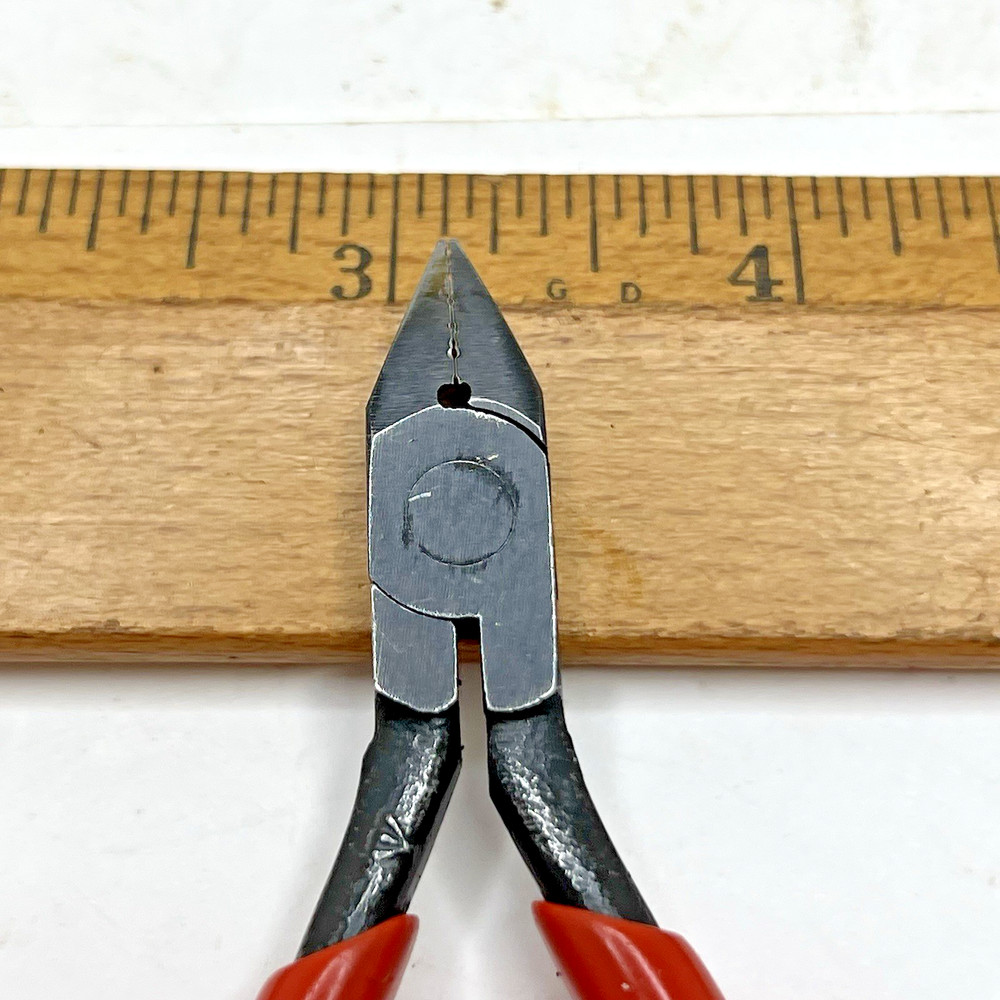 Snap-on E-707 Mini Precision Diagonal Electronic Flush Wire Cutters Pliers (USA)