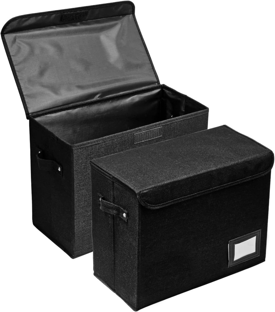 2 Pack Comic Book Organizer Collapsible Short Box Storage Case Holds 150 Comics