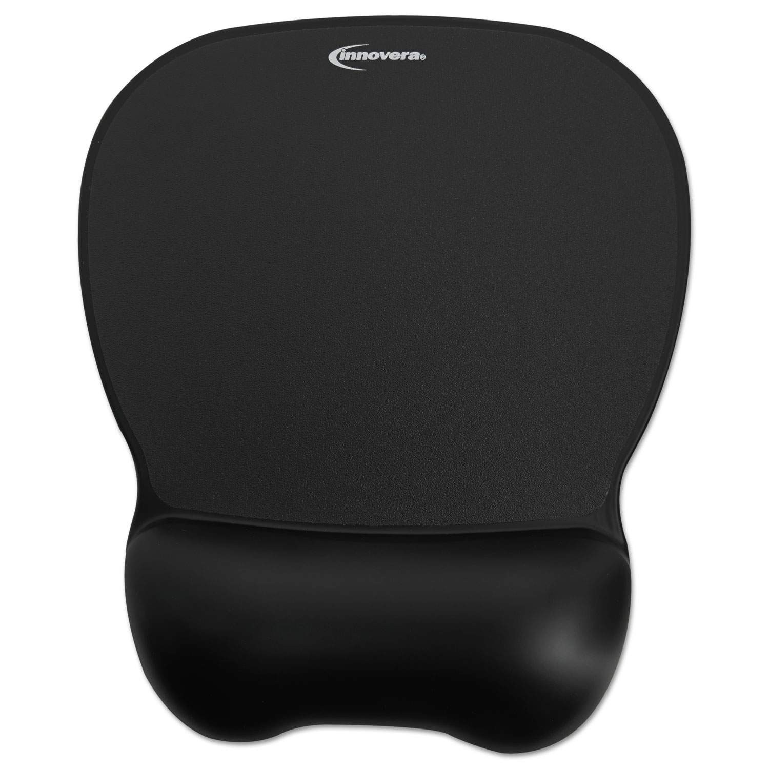 INNOVERA SOFTSKIN GEL MOUSE PAD BLACK IVR-51450 *NEW*