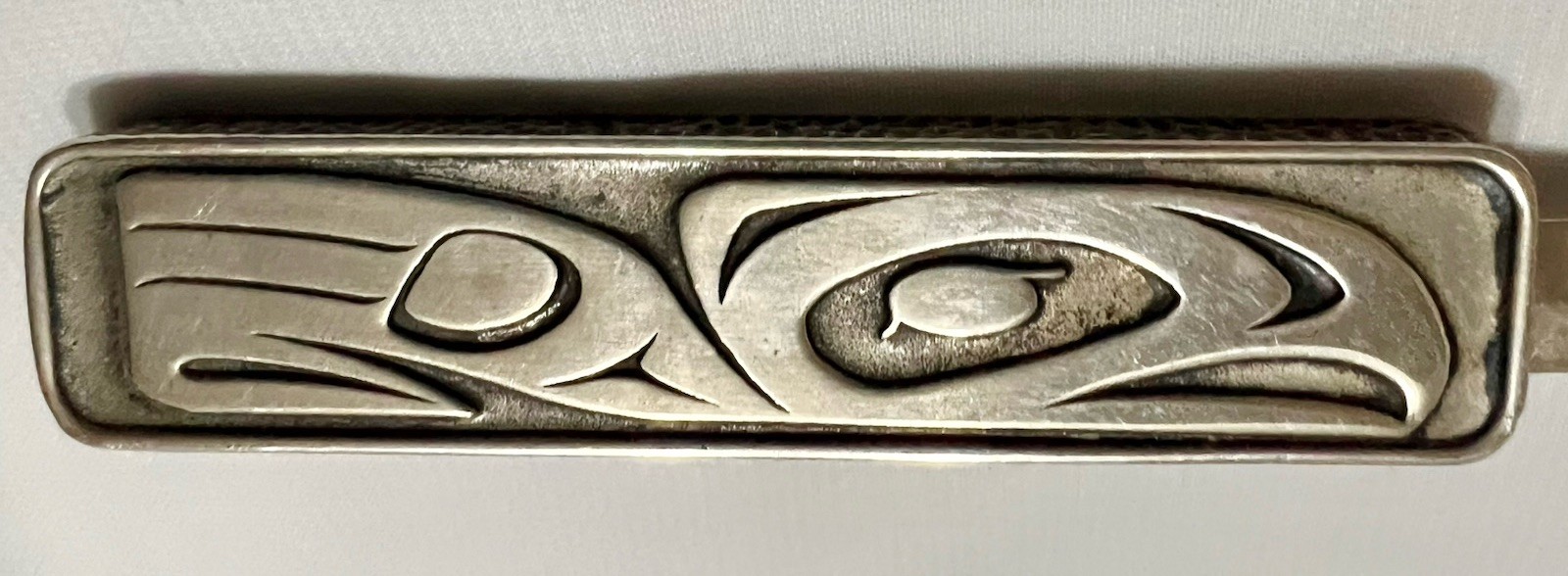 NATIVE AMERICAN GITXSAN Artist DANIEL YUNKWS Silver Metal LETTER OPENER Canada