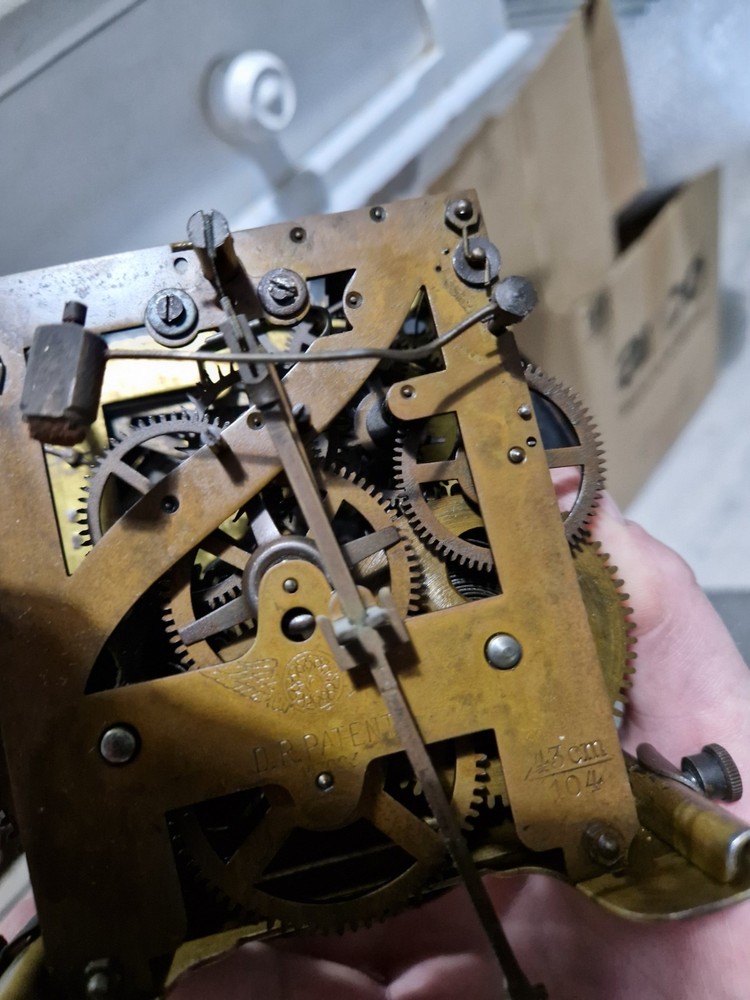 Antique Vienna Wall Clock Movement