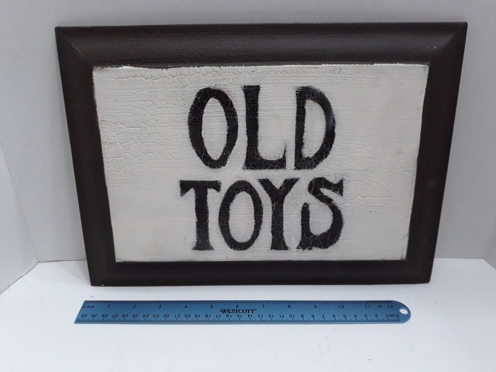 Vintage Look Toy Sign